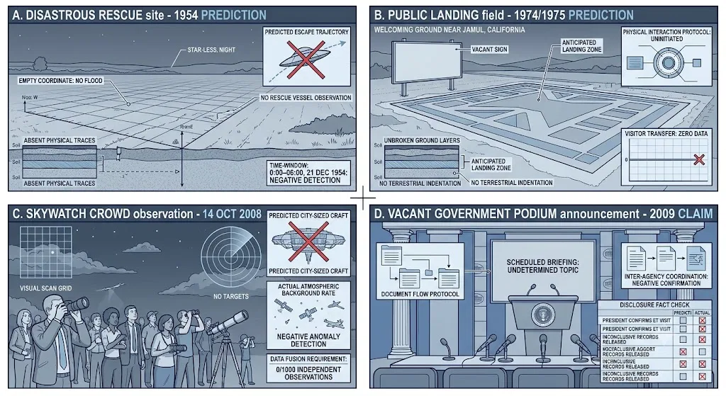 Overview image for Which UFO Promises Are Easiest to Test? | UFO Deadlines