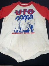 Listing image for Vintage 1980 , UFO , Size XL , Band Tee Memorabilia , 70’s , 80’s T Shirt 🔥🔥